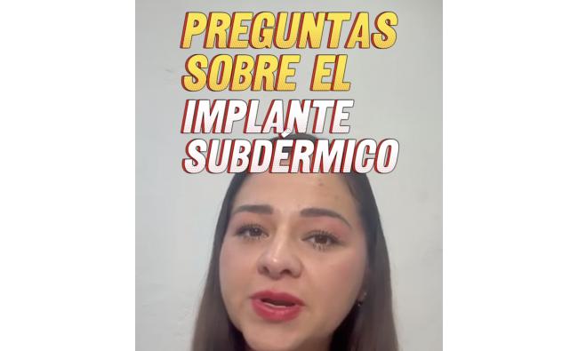 Preguntas frecuentes sobre el implante subdermico